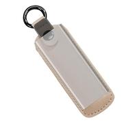 USB Drive Holder - 4 x 11 cm Leather Storage Bag, Drive Protective Case, Portable USB with Compact Cylindrical Design | Data Storage Case for Travel Agency Students and B