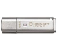USB DRIVE, IRONKEY LOCKER+50 AES, 128GB; IKLP50/128GB (KINGSTON) Qty X 1