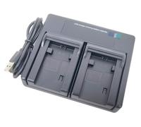 USB Dual Battery Charger for Canon BP-727 BP-719 BP-745 CG-700E VIXIA HF M50 M52 M500 R32 R30 R31 R36 R37 R38 R40 R50 R60 R62 R66 R70 R72 R80 R82 R300 R400 R500 R600 R606 R700 R800 Camera