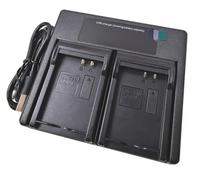 USB Dual Battery Charger for Canon LP-E10 LPE10 LC-E10 LC-E10C LC-E10E EOS 1100D 1200D 1300D 1500D 3000D; Rebel T3, T5, T6, T7; Kiss X50 X 70 X80 X90 Camera