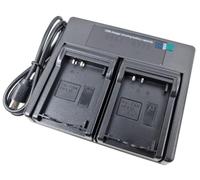 USB Dual Battery Charger for Canon LP-E12 LPE12 LC-E12E EOS-M, EOS M2, EOS M10, EOS M50 Mark II, EOS M100, EOS M200, EOS Rebel SL1, EOS 100D EOS KISS X7, Powershot SX70 HS Camera