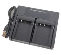 USB Dual Battery Charger For Canon LP-E17 LPE17 EOS RP R100 R50 R10, Rebel T8i, T7i, T6i, T6s, SL2, SL3, EOS M3, M5, M6, EOS 200D, 250D 77D, 750D, 760D, 800D, 850D 8000D Mirrorless Digital Camera