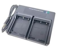 USB Dual Battery Charger For Fuji NP-W126S NP-W126 BC-W126 FinePix HS30EXR HS33EX X100F X100V X-A5 X-A10 X-E3 X-ES2 X-H1 X-M1 X-Pro1 X-Pro2 X-T2 X-T3 X-T10 X-T20 X-T30 X-T100 Camera