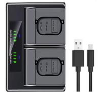 USB Dual Travel Charger for Leica BP-SCL7- Compatible with Leica M11, M11-D, M11-P Camera BP-SCL7 Charger Battery