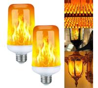 USB E14 E27 B22 Led Simulated Flame Bulbs 9W AC85-265V Bulbs Electronic Accessories Effect Flame H6Y2 H Lamp Lampada Light Luces