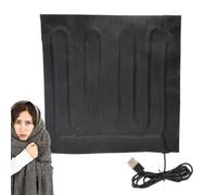 USB Electric Blanket - 150x80cm 5V Heated Quilt, Portable USB Electric Throw | Construction Dormitory Car Travel Heating Pad, Power Bank Compatible Warm Winter Blanket For Home Office Outdoor Use