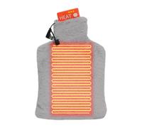 USB electric bottle, rechargeable heating bag, 11.8 x 7.8 inch hot water bottle with adjustable temperature, soft plush cover, warm water bag with comfortable use,