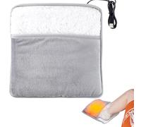 USB Electric Foot Warmer | USB Heating Foot Pad | Winter FootWarming Mat | Heated FootCushion for Cold Weather Comfort and Relaxation Home Under Desk Bed