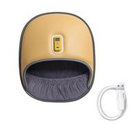 USB Electric Foot Warmer with 3 Heat Settings, Portable Heated Foot Warmer for Home & Office, Fast Heating with Plush Interior for Men and Women