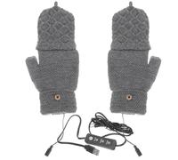 USB Electric Gloves Mitts Adjustable Thermal Heating for Skiing