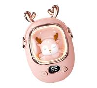 USB Electric Heat Pack Compact Heating Device Constructed in LED Light Rapid 3s Warmth 7 Layer Security Winter Essential Heating Heat Pack