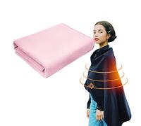 USB Electric Throw Heated Blanket, Wearable Heated Wrap for Body 5V USB Heating Pad for Shoulders Abdomen Leg Portable Blanket with 3 Temp Settings & Timer, 59in x 31.5in