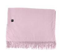 USB Electric Throw Heated Blanket with Zipper, Wearable Heated Wrap for Body USB Heating Pad for Shoulders Abdomen Leg Portable Throw Wrap Washable, 78in x 26in (Pink)