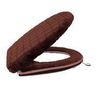 USB Electric Toilet Seat Cover with 5 Adjustable Temperature Levels Fast Heating Pad for Winter Bathroom Heated Cover