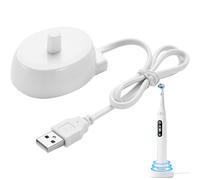 USB Electric Toothbrush Charger for O-ral B Toothbrushes,Inductive Electric Toothbrush Replacement Charger Base Compatible with Most B-raun O-ral b Type 3757 Charging Base Universal USB Plug Charger