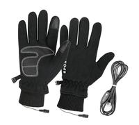 USB Electric Warmed Gauntlets Northern Soft Lined Touch Panel Fingertips for Backpacking Backpacking Harsh Weather Security Winter Warm Gauntlets with USB
