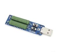 USB Electronic Load for 5V Output Testing with Switch Based 1A 2A 3A Discharge Selection and Visual LED Status Confirmation