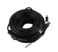 USB Endoscope, 5.5mm IP67 Waterproof Borescope Camera with 6 LED Lights, 65.6ft Endoscope Inspection Camera Flexible Rigid Snake Camera 1280x720 Compatible for Android for Pipe Car Inspection