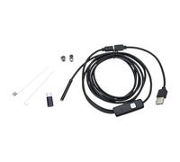 USB Endoscope Camera With 6 Adjustable LED Lights Borescope Snake Waterproof Plumbing Inspection For Phone Industrial Camera Tool