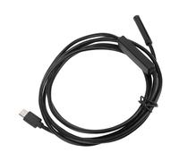 USB Endoscope Camera with Light, 7mm 2MP HD Inspection Borescope Camera, Type C USB MicroUSB 3 in 1 Snake Camera for Industrial Mechanical Pipeline Blockage