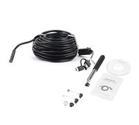 USB Endoscope Flexible Inspection Camera Pipe Car for 15M Black 2-Megapixel 1pc