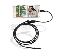 USB Endoscope MASO 2 in 1 IP67 Waterproof Borescope Inspection Camera with 6 Led and 5.5M Snake Cable USB Adapter for Android Phone Tablet Device - Cable Length: 10M