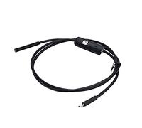USB Endoscope, Waterproof USB Inspection Snake Camera with LED Light Inspection Camera Borescope for Android Phone Windows Sewer Pipe Vehicle(2m (6.6ft))