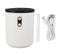 USB Essential Oil Diffuser Humidifier with Large Fog Volume, Flame Effect Light, 5.3x4.3in - Silent Operation, Auto Shut Off, Ideal for Home and Office