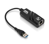 USB Ethernet Adapter, Ultra Speed USB 3.0 to RJ45 Adapter, USB 3.0 to Ethernet Network Adapter Compatible with OS X Linux, 10 100 1000Mbps Speed