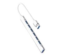 USB Expansion HUB - Portable Laptop Hub Hub - Ultra Thin Dongle, Stable Computer Dock, Multicarrier USB Center for Computer or Laptop