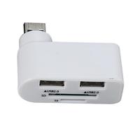 USB Extender Hub - 4 Port USB 2.0 Hub Dock - Multifunctional, Rotating 480Mbps USB Hub For Laptop, Car, Tablets, Desktop PC