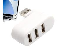 USB Extender - Lightweight USB Hub with 3 Ports, Reliable Splitter | Data Adapter and Quick Charge for Smartphones, HD Cameras, Digital Devices, Computers