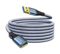 USB Extension Cable 3M, ANDTOBO USB 3.0 Type A Male to Female Extender Cables High-Speed Data Transfer 5Gbps Compatible with Gamepad, Printer, Webcam, USB Keyboard, Flash Drive, Hard Drive