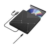 Usb External Optical Drive Laptop Dvd Burner Disc Player Portable Cd Space Saving(Style 1)