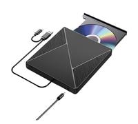 Usb External Optical Drive Laptop Dvd Burner Disc Player Portable Cd Space Saving(Style 2)