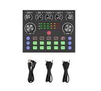 USB External Stereo Sound Card Audio Interface Multifunctional Voice Changing Sound Card