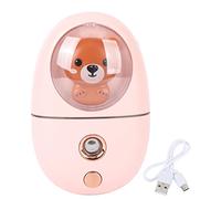 USB Facial Mist Sprayer, Portable Face Steamer, Face Humidifier Skin Care for Keeping Your Face Moisturized In Hot Weather Or In Winter (Rosy)