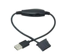 USB Fan Controller, Plug-and-Play, 1 Piece Computer Fan USB Adapter, USBto FanPower Adapter Cable, Portable Cooling Solution, For DIY Cooling Projects