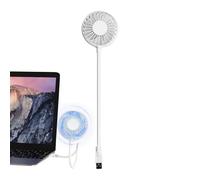 USB Fan Portable | Adjustable USB Operated Portable Fan | Bendable Device Tool Cooler Ventilator for Bedroom Dorm Camping Desk Offices Beach Travel Tent Outdoor