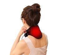 USB Far-Infrared Neck Heated Pad for Neck Pain Relief Electric Heating Neck Support Wrap Hot Compress Neck Protection Belt Neck Warmer with 5 Temperature Level for CervicalSoreness Stiffness Relif