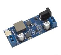 USB + Fast Charging DC-DC Converter 5.2V 5A Output 25W for 12V 24V Vehicle Power Supply with Synchronous Rectification (Type-C Port)