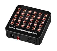 USB Fast Charging Station | Multi-purpose Multi-Port Charging Bank, Smart Socket for Laptop PC Smartphone Home Office Travel