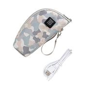 USB Feeding Bottle Warmer Sleeve 5v 2a 3 Modes Pu Outdoor Portable