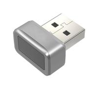 USB Fingerprint Key Reader Anti-Spoofing Biometric Fingerprint Scanner Windows Hello 360° Touch Biometric Mini Key Dongle for PC Or Laptop