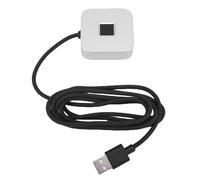 USB Fingerprint Reader, Biometric Fingerprint Scanner for PC with 360 Degree Touch Fast Recognition Support for 10 11 Hello Silver