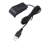 USB Fingerprint Reader, Capacitive Touch 360 Recognition Self-learning Algorithm Multi-account Access Biometric Scanner ABS Material for 10 11 PC Laptop Office Home Security Professionals