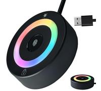 USB Fingerprint Reader for PC & Laptop, Windows Hello Biometric Scanner with 360° Touch, Fast Login <1s, Portable Security Key for Windows 10/11