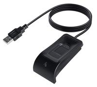 USB Fingerprint Reader for Windows 10 & 11 - Windows Hello Fingerprint Scanner with 5ft Extension Cable, Plug and Play Automatic Driver Installation, Password-Free Login & Multi-User Support