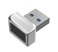 USB Finrprint Reader Zinc Alloy MinI Finrprint Unlock Module Safe Multilingual Convenient Operation Portable for Laptops PC