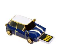 USB Flash Drive | Car Shape Classic Retro Flash Memory - 4GB Small Portable Disk Safe Storage for Copy TV Transfer Game Photo Music Camera Computer